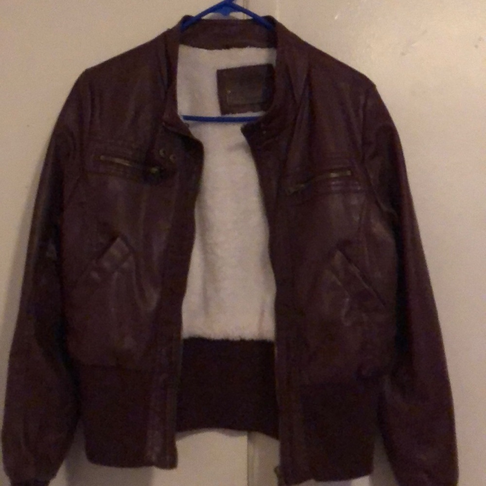 Leather jacket